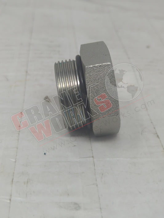 B640820O | New 20Mor Hex Head Plug (6408-20)