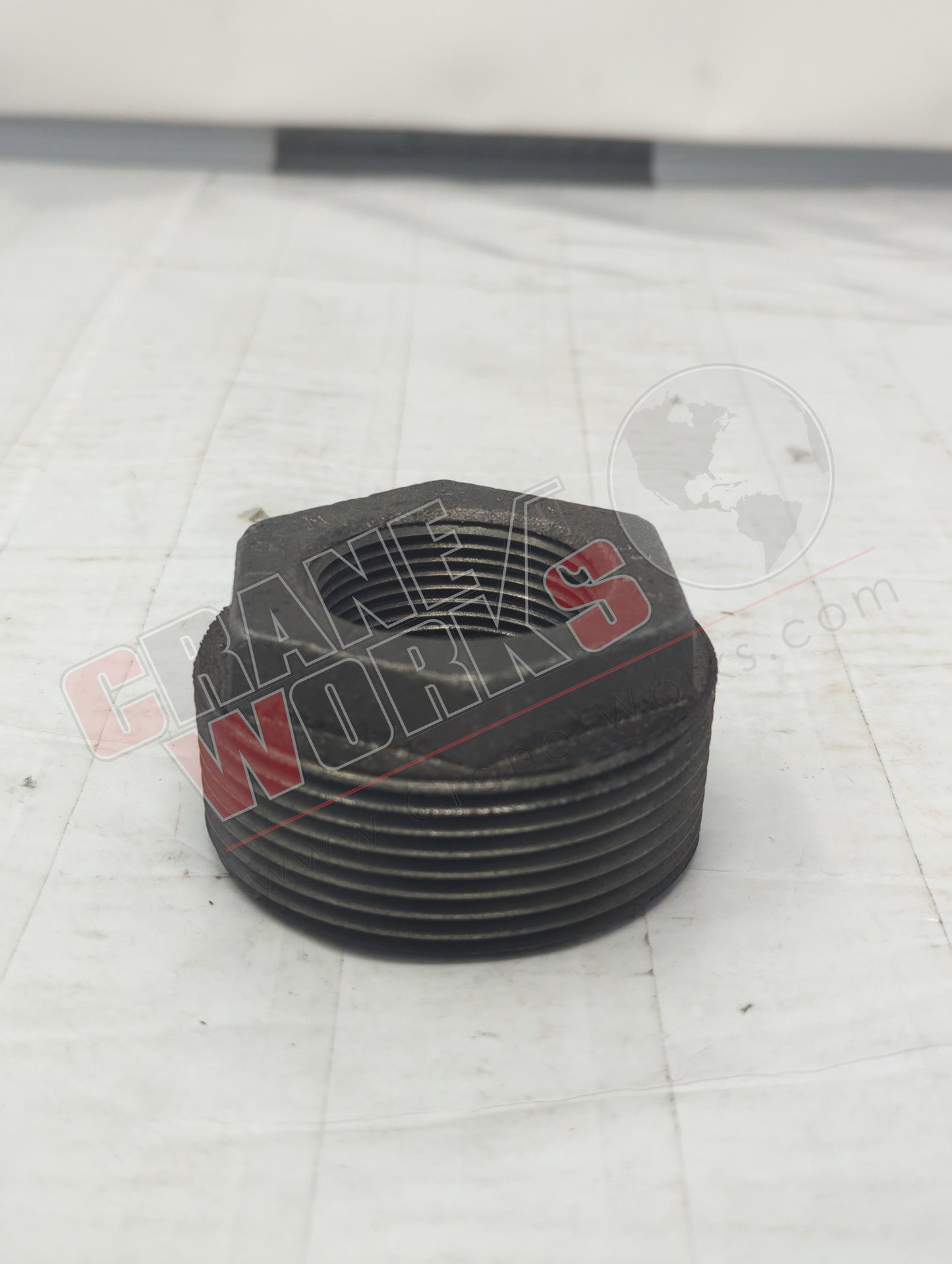 '-13367-4 | New 2-1/2" X 1-1/4" Black Hex Bush (Hb2512)