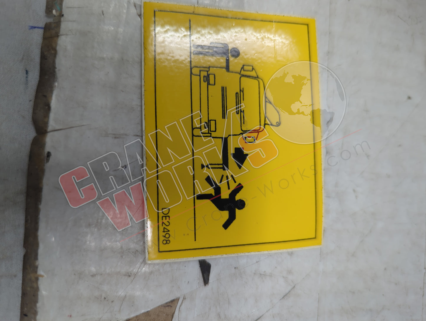 2498 | New Caution Outrigger D/Side