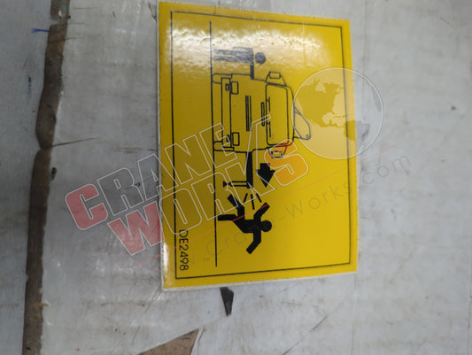 2498 | New Caution Outrigger D/Side