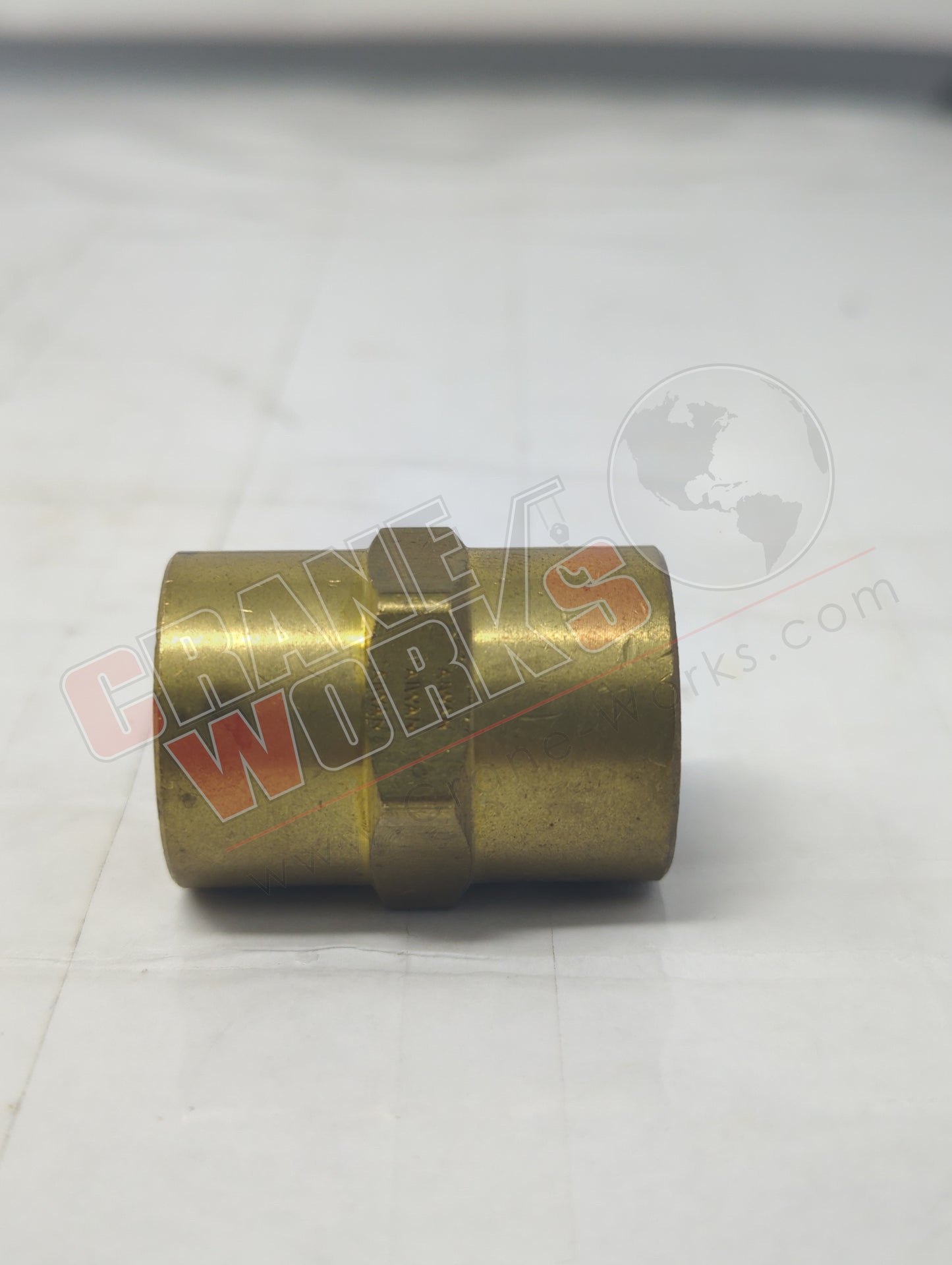 '-11090-3 | New Brass Coupling 1/2 (207P-08)