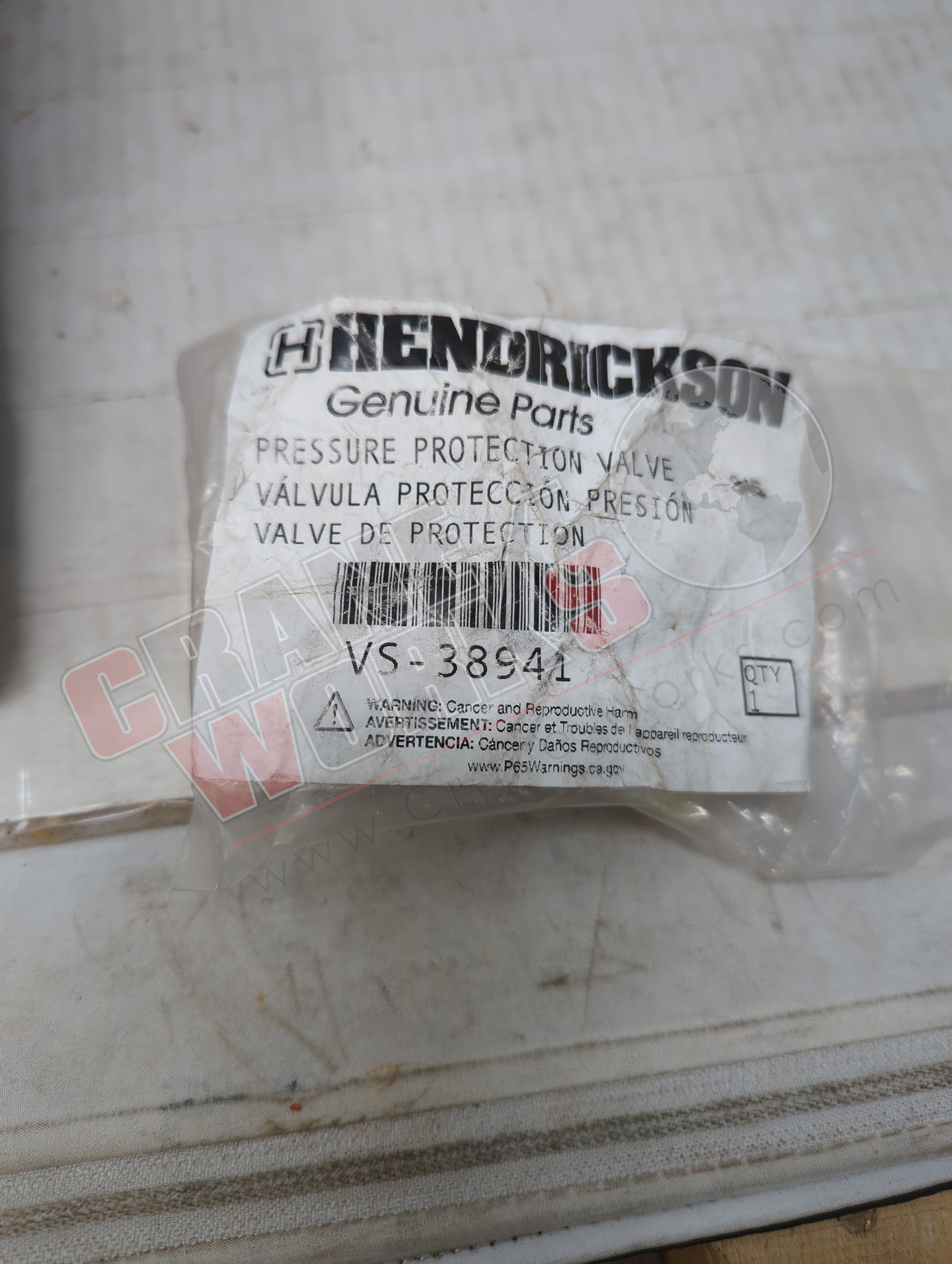 R-017521-13 | New Pressure Protection Valve