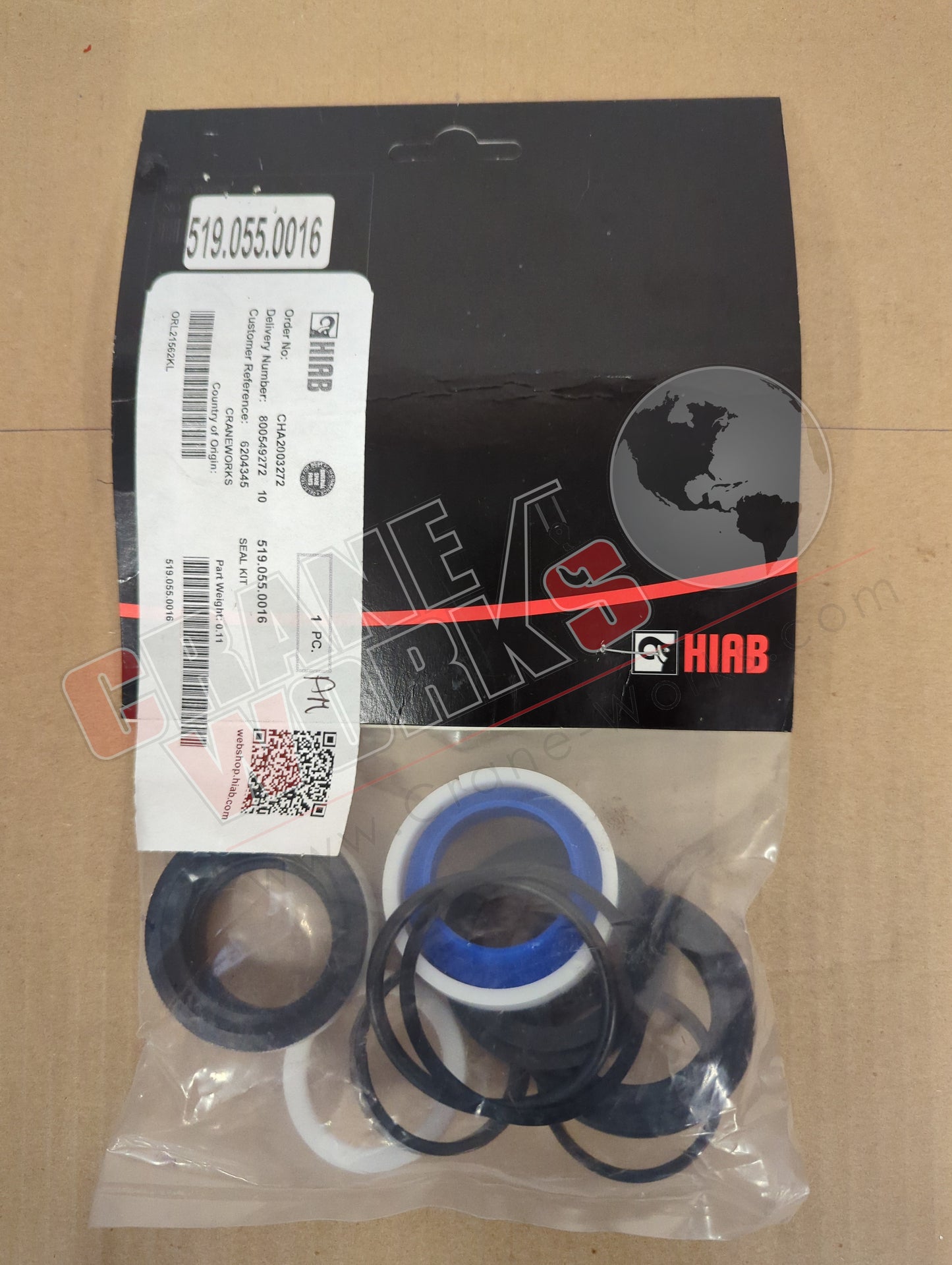 519.055.0016 | New Extend Seal Kit