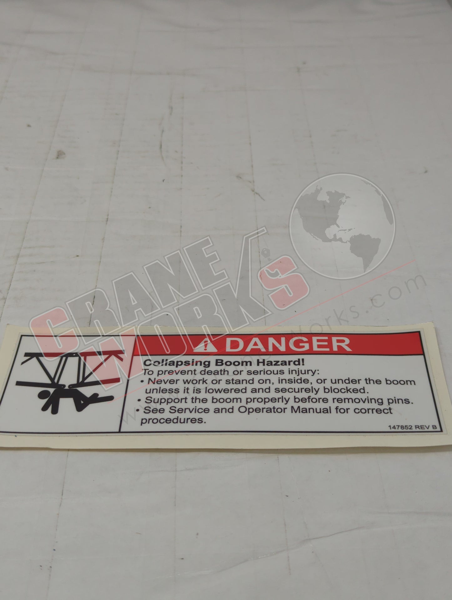 Picture of 1478529, a  New Decal - Boom Hazard.