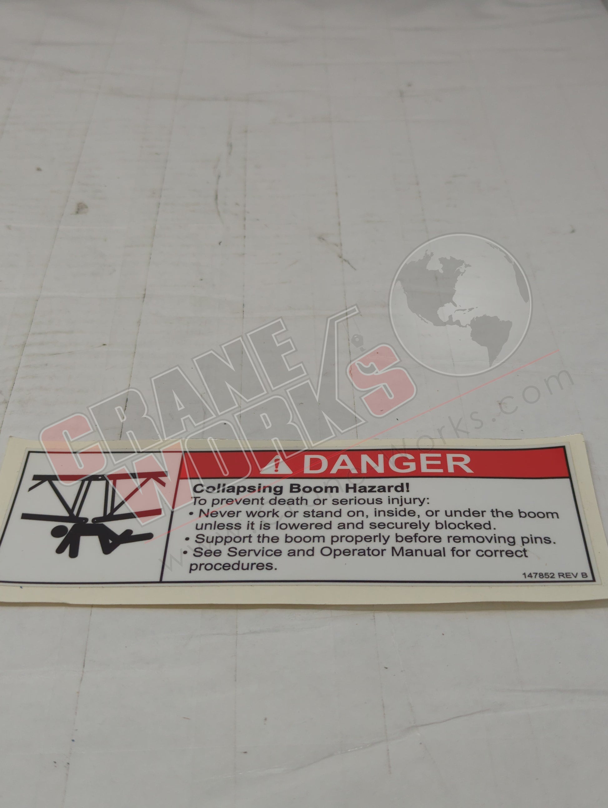 Picture of 1478529, a  New Decal - Boom Hazard.
