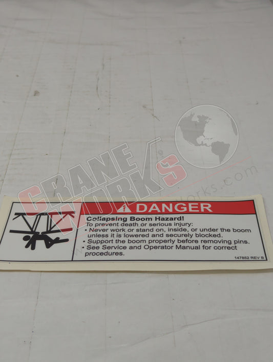 Picture of 1478529, a  New Decal - Boom Hazard.