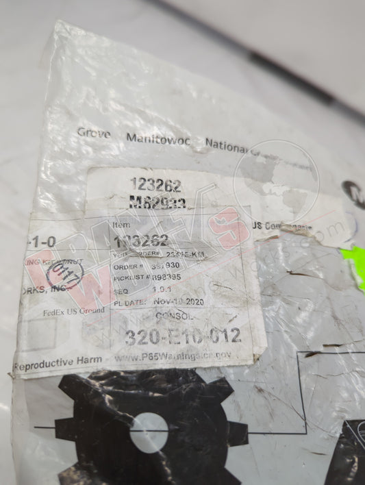 123262 | New Seal Kit