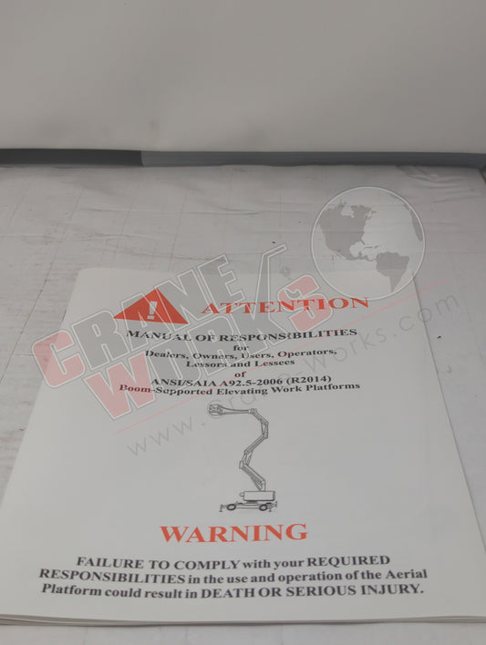 31779GT | New Manual, Respon, Ansi *Note*