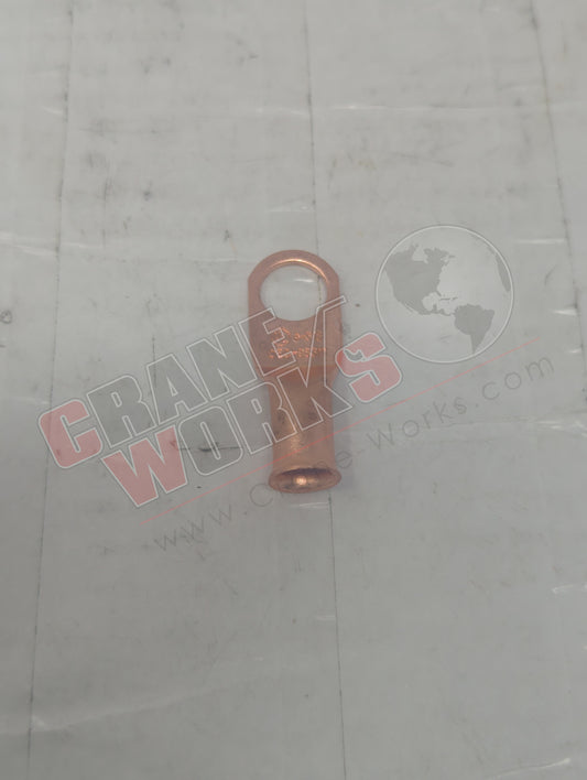 23YZ19 | New Lug, 4 Ga, 3/8" Stud, Copper