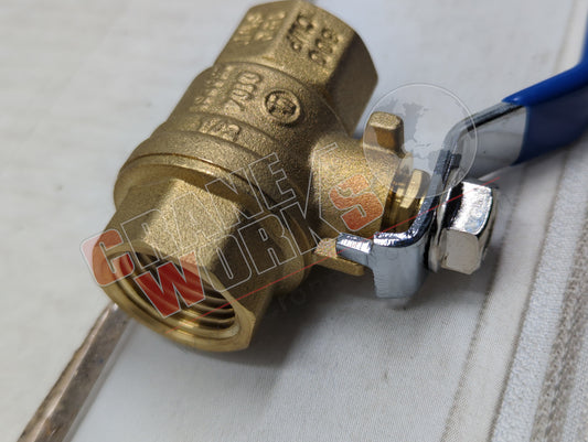 PHV520P-8 | New +Tee Pipe Brass Ball Vlv