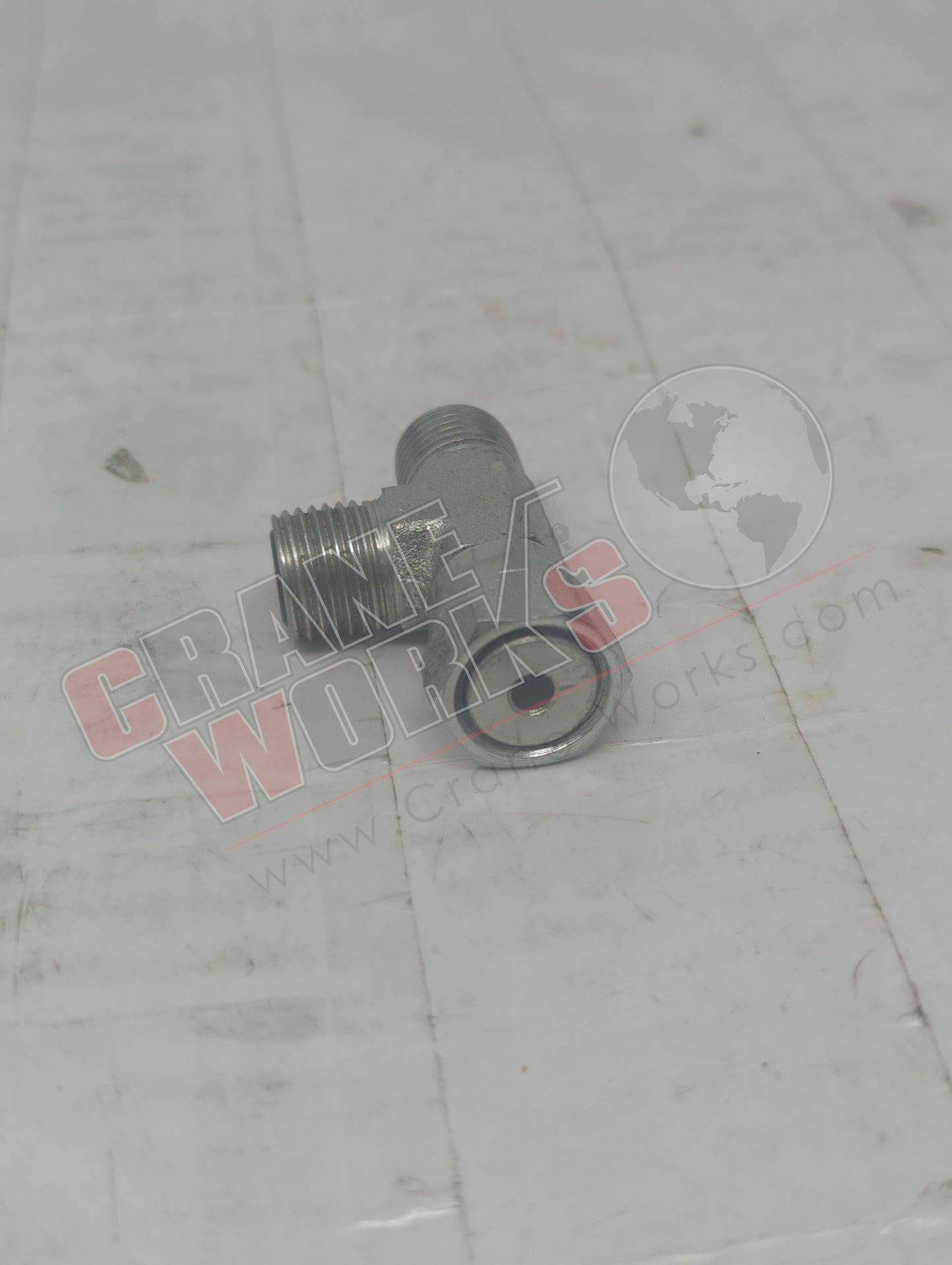 PH4R6LO-S | New 1/4 Orfs X 1/4 Swivel Run Tee (Ff6602-04-04)