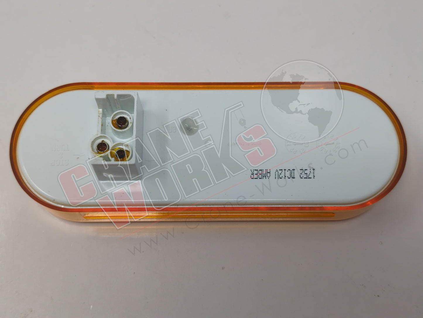 22002009Y | New 6" Led Ovl Tail Light Amb