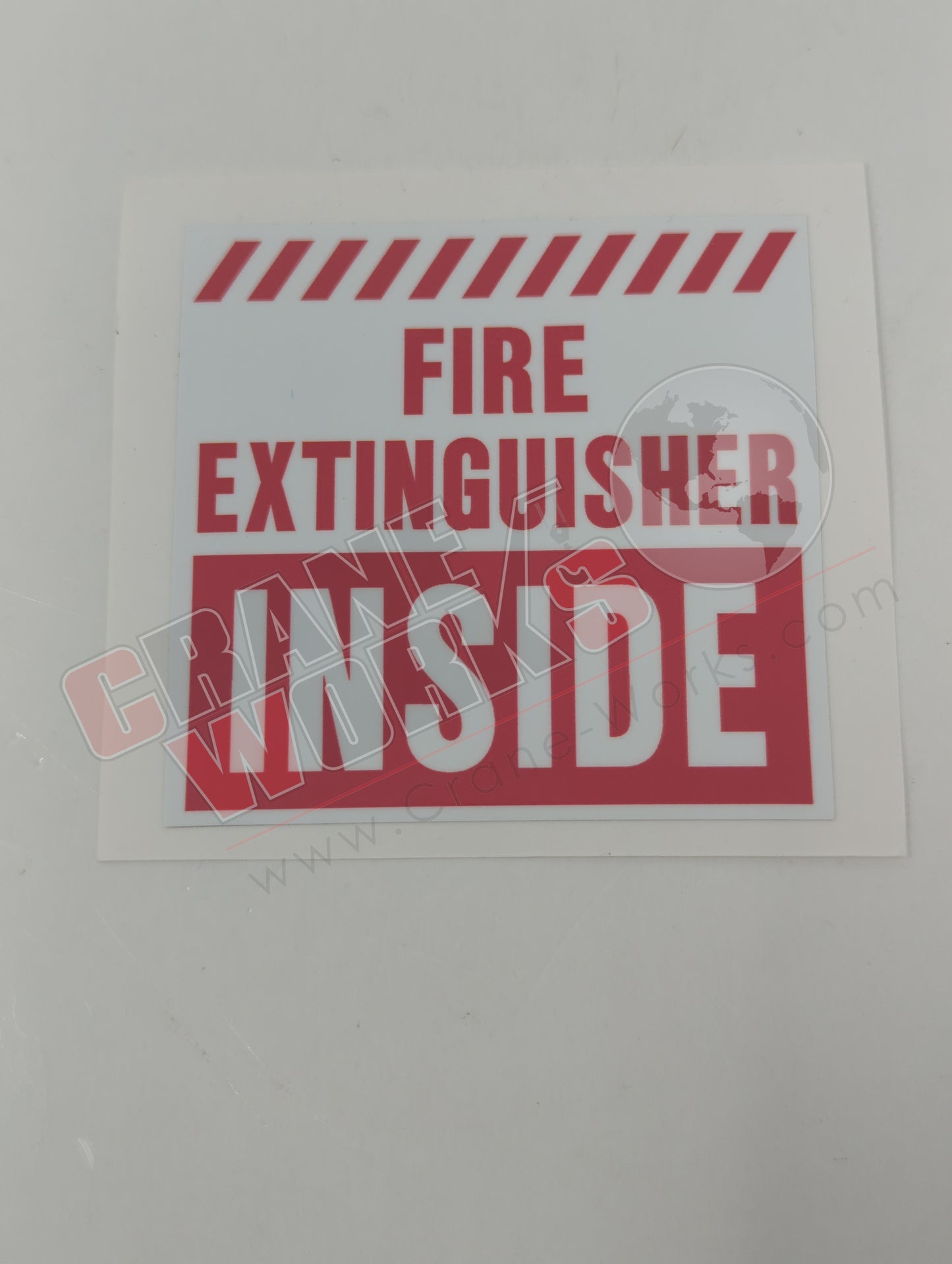 S-9960V | New Fire Extinquisher Inside