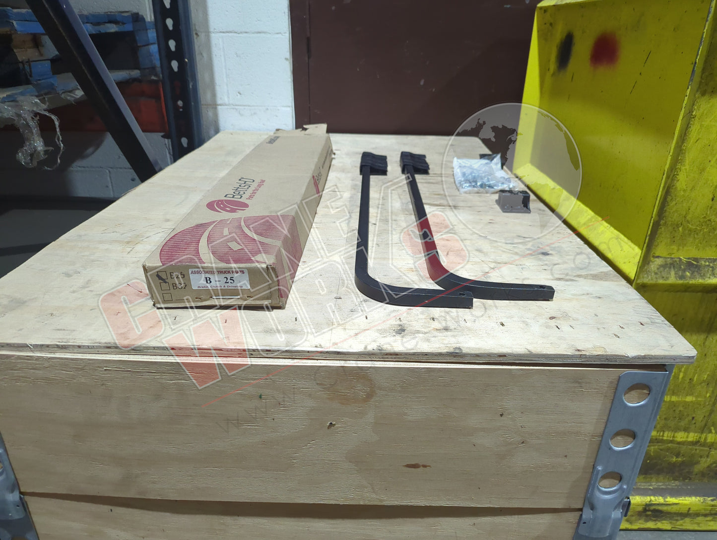 B25 | New Mudflap Hanger Kit / Sqr Bar