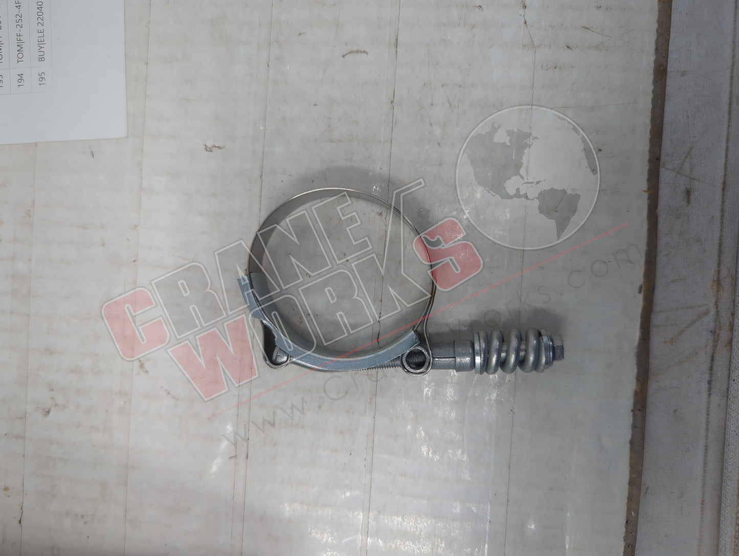 232-4901 | New T-Bolt Clamp