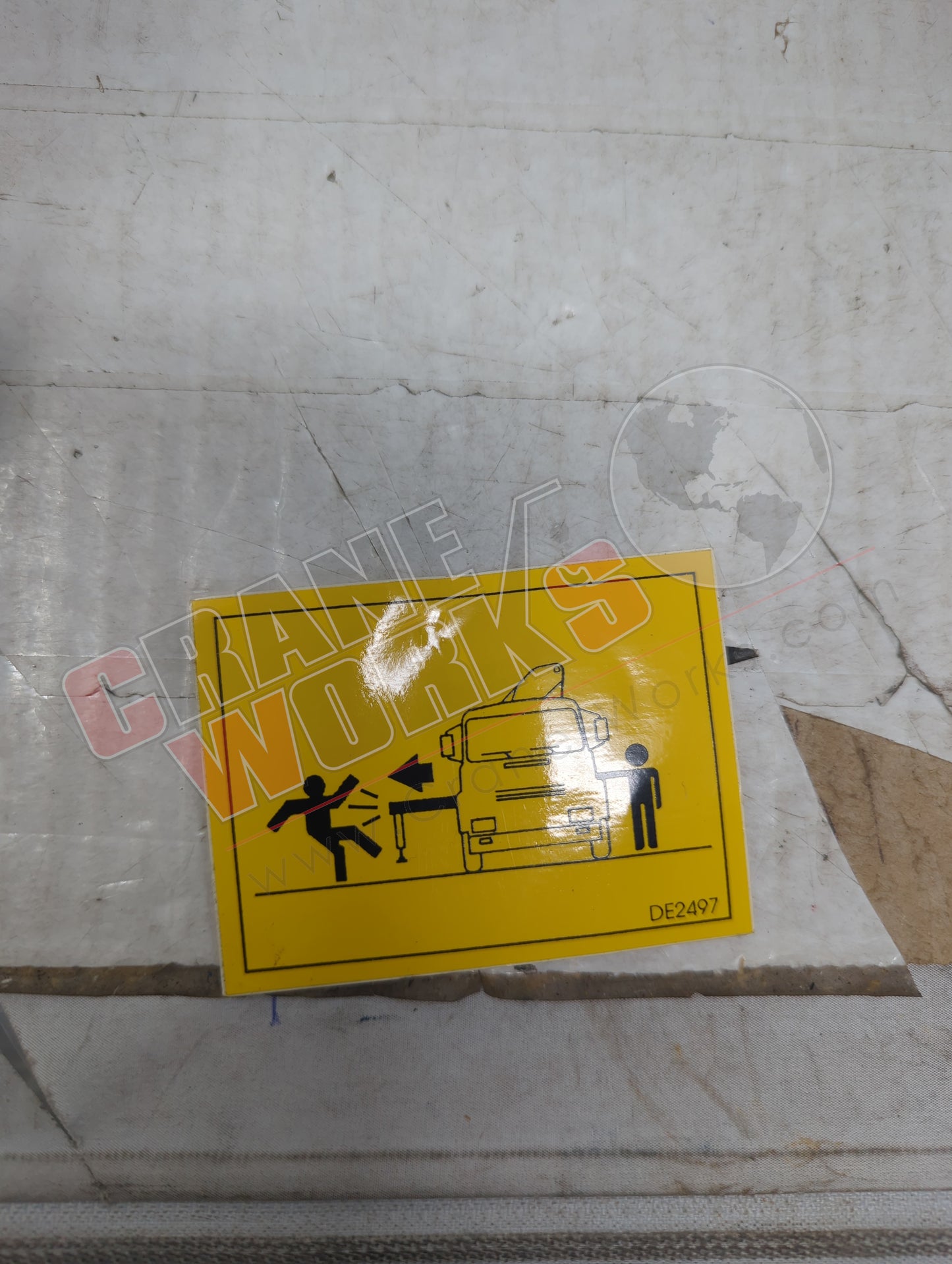 2497 | New Caution Outrigger P/Side