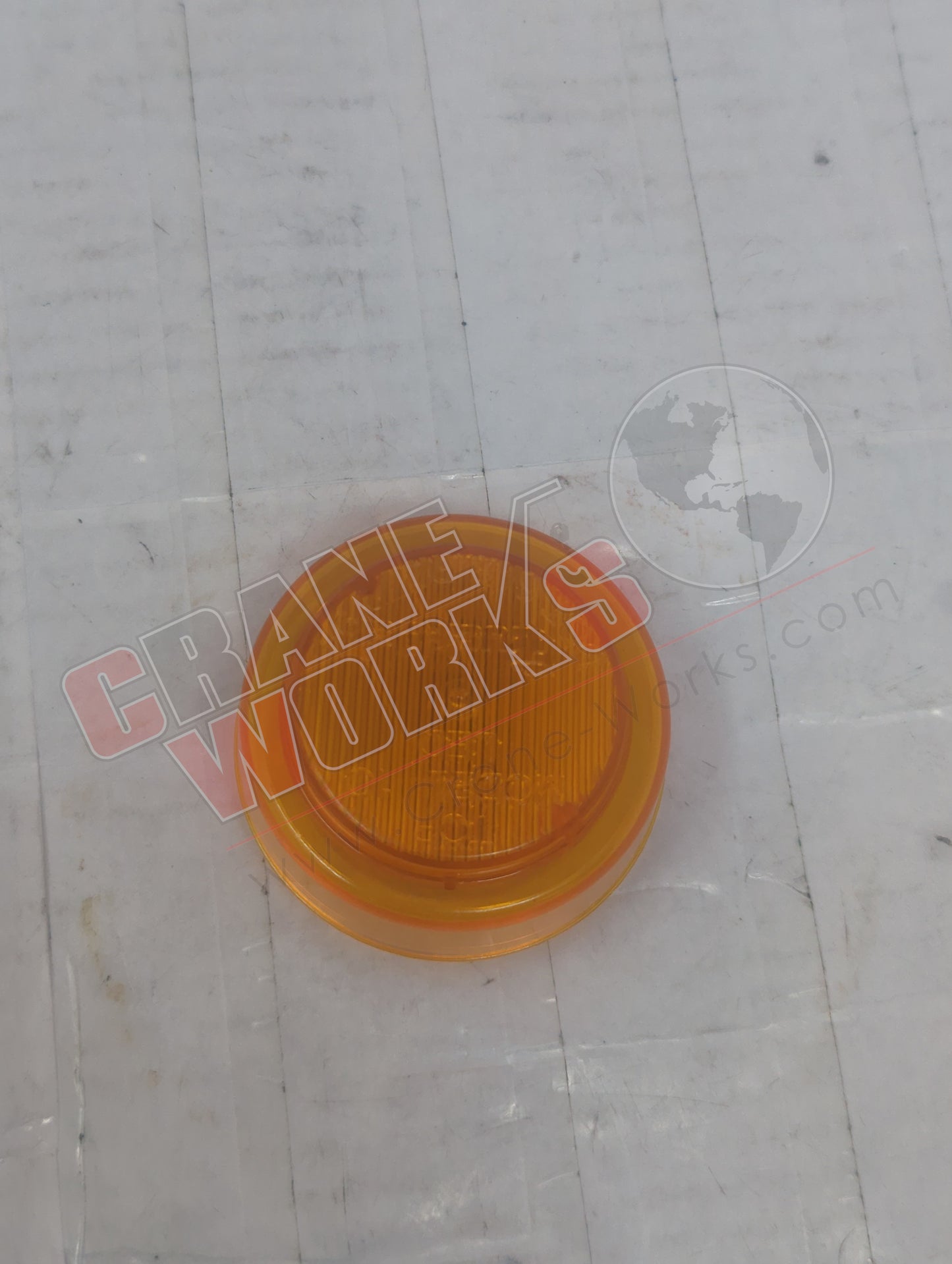 M11350Y | New 2.5" Round Amber Led Marker