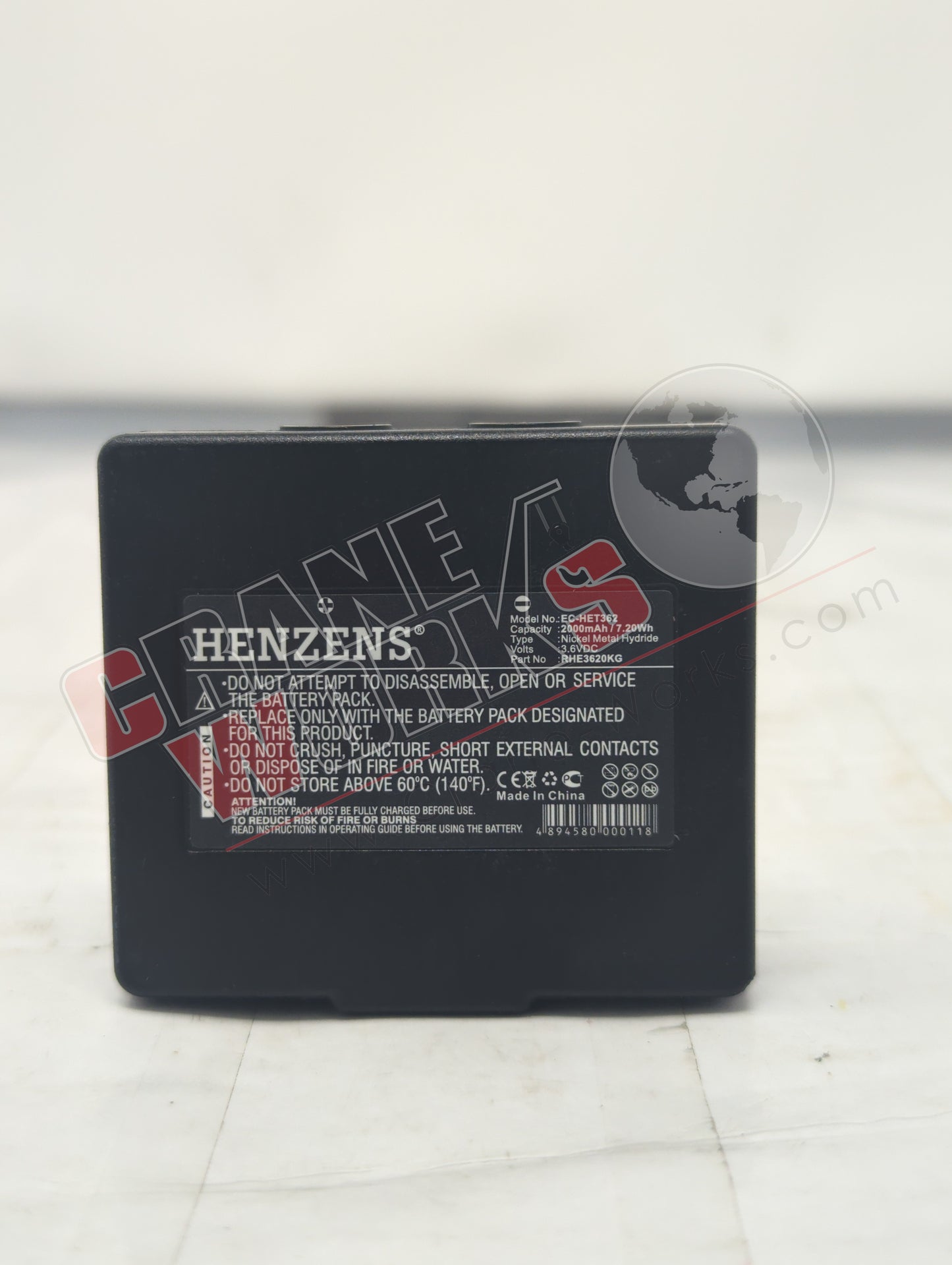 68300900B | New Battery, Remote, Black