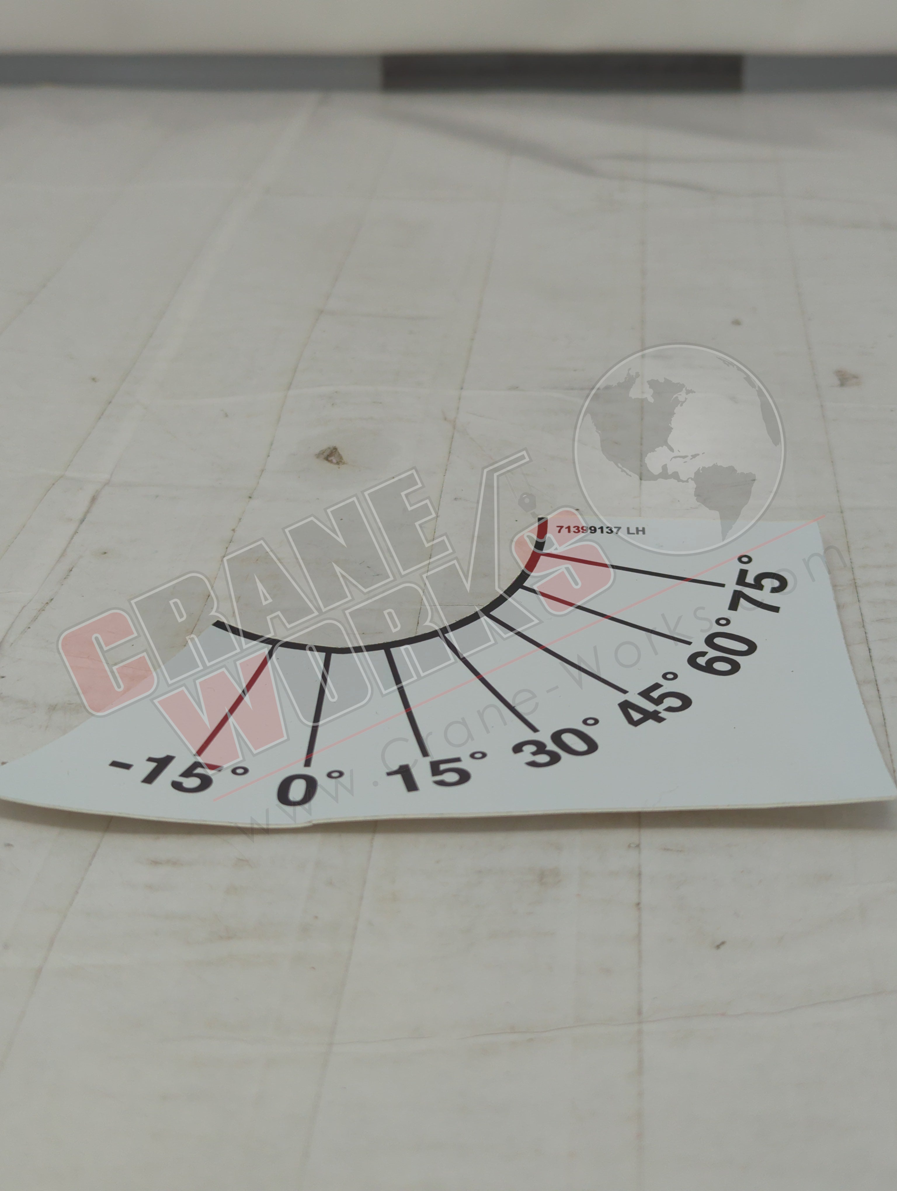 71399137 | New Decal, Angle Indicator - Lh – CraneWorks