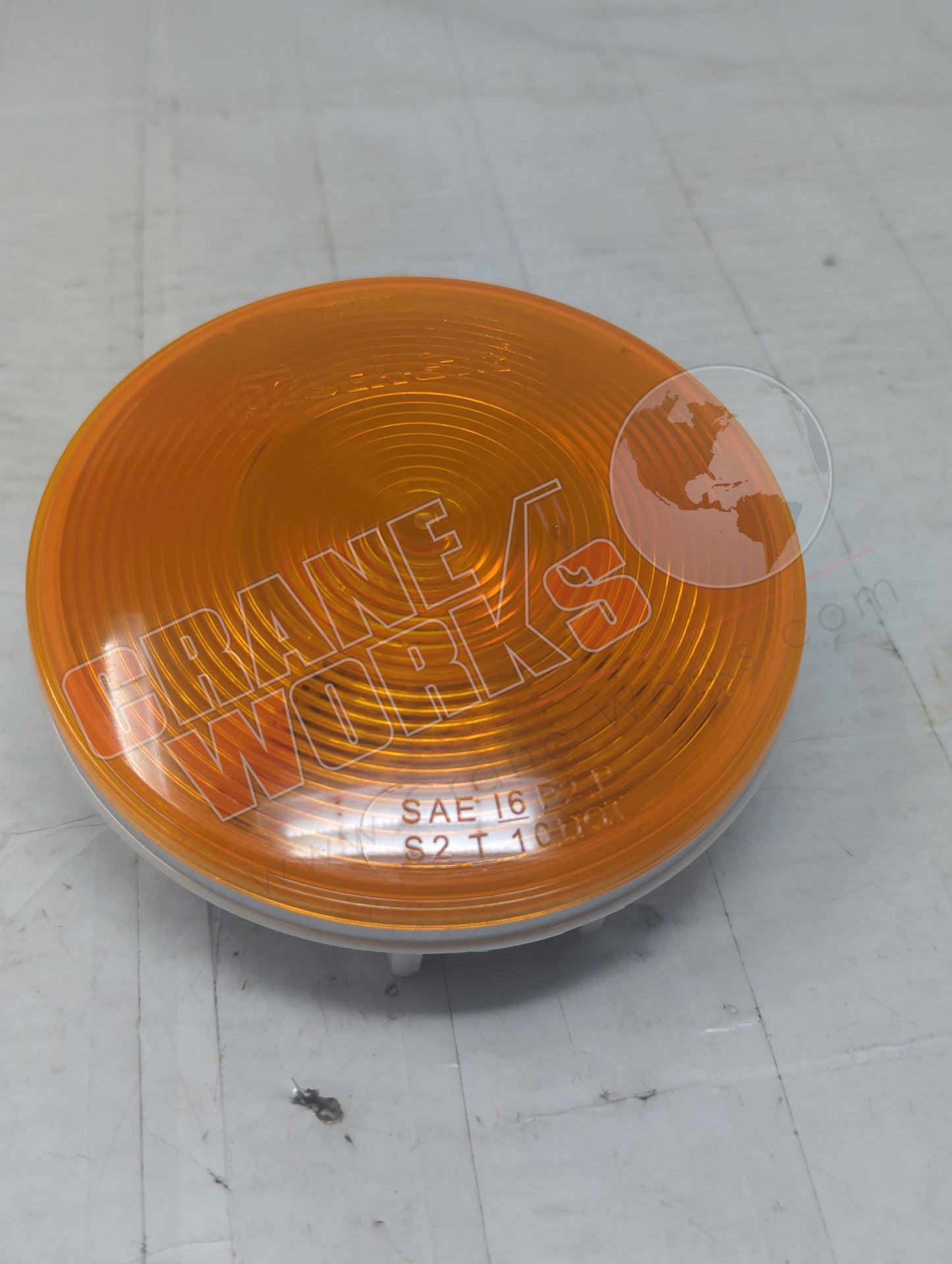 40202Y | New Amber Marker Light 4"