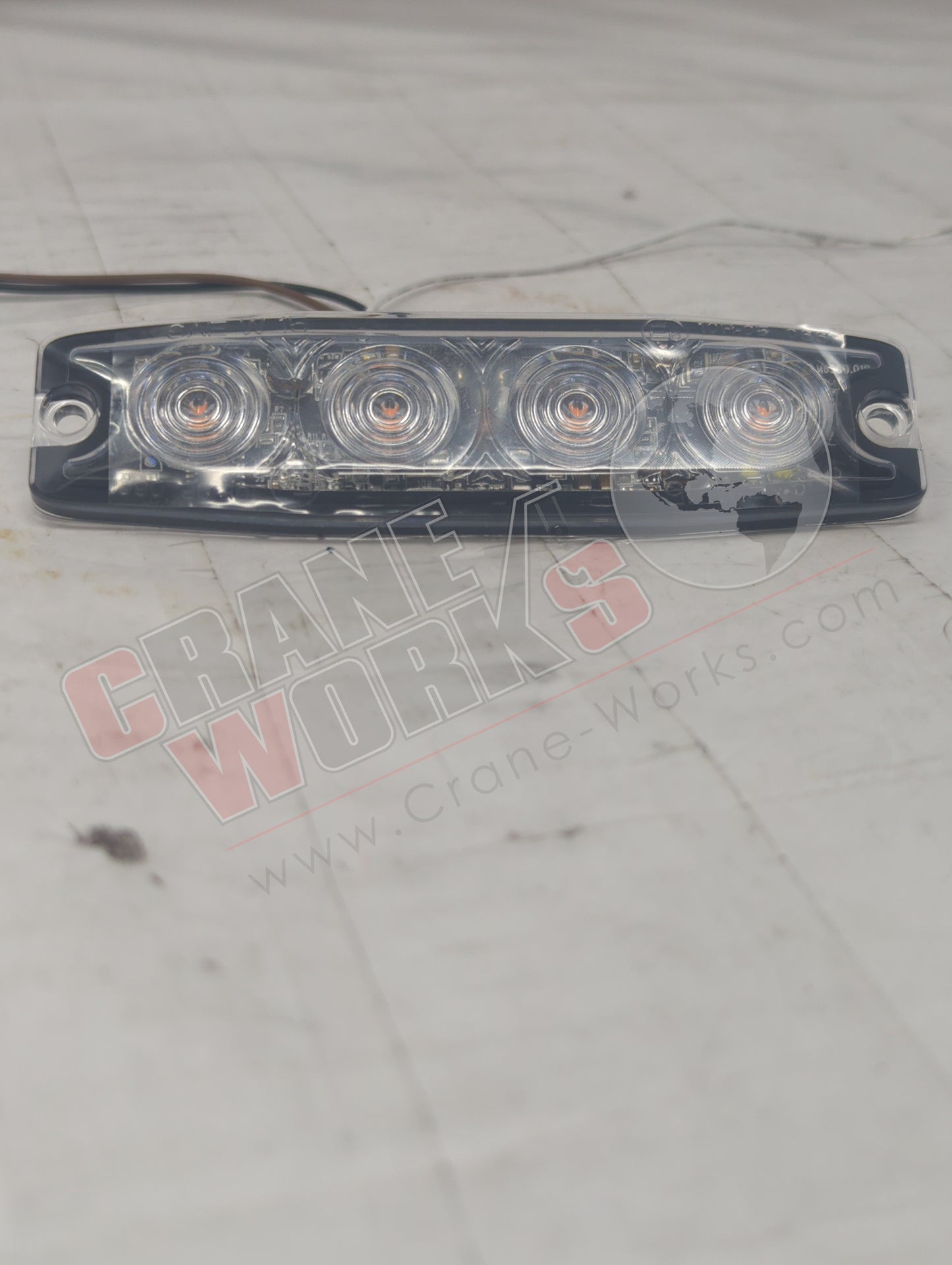 8892240 | New Led Strobe, Thin 4.5", Amber