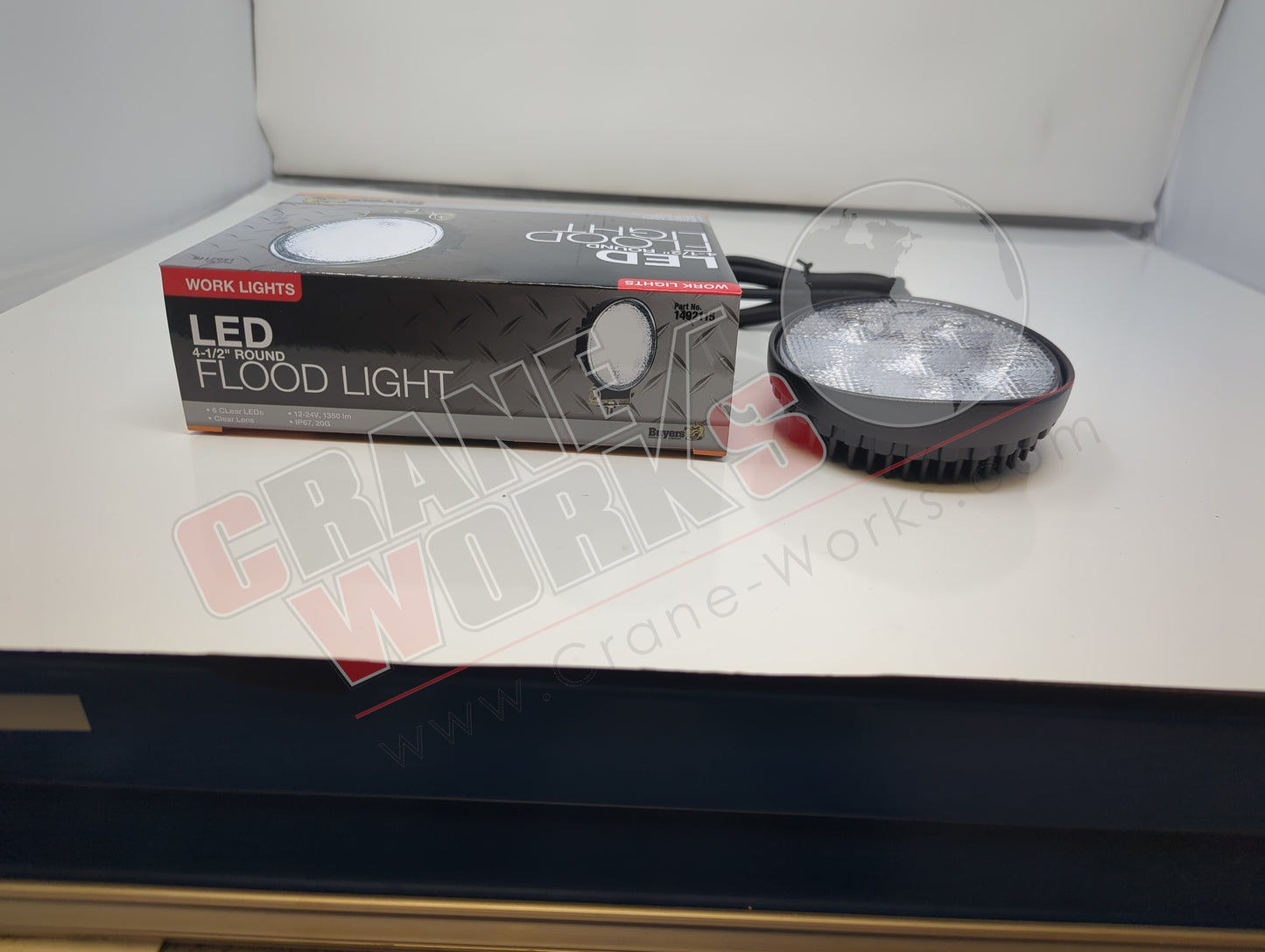 1492115 | New Work Light, 4-1/2" Round-Led
