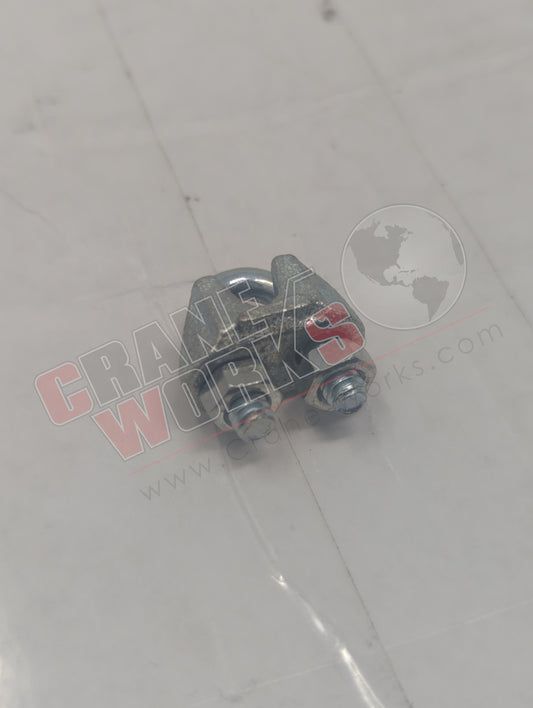 '-32665-2 | New Wire Rope Clip 1/8" Malleable Galv (3700)