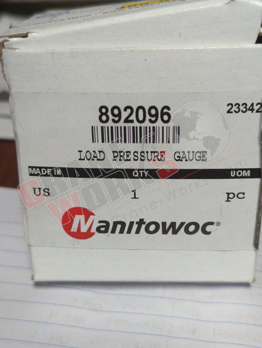 892096 | New Gauge,Load Pressure