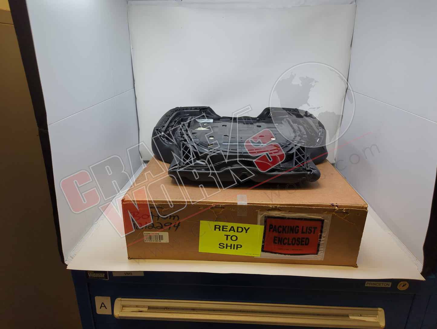 1212294 | New Seat Cushion Grammer Black - Msg65