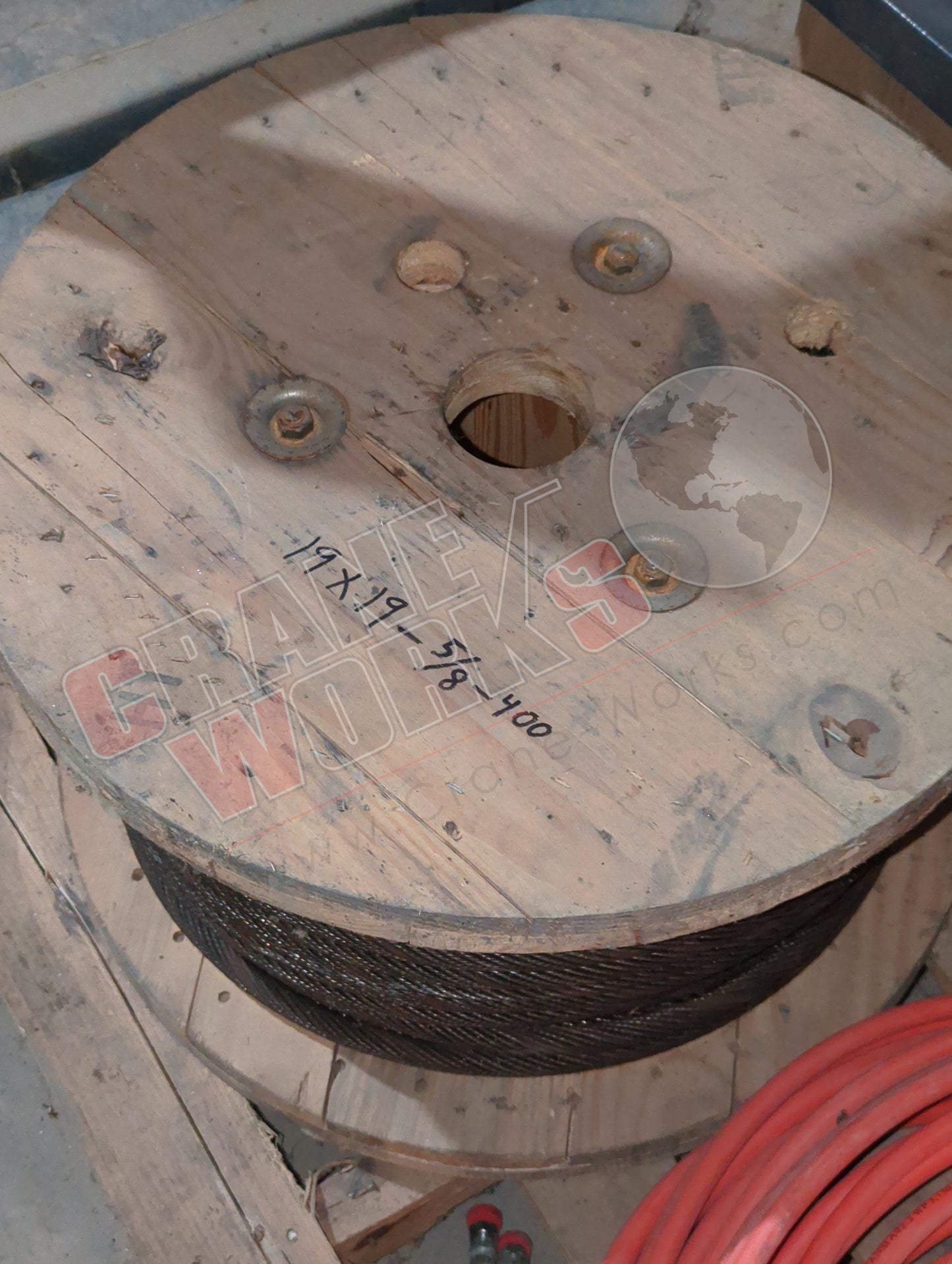 3001670 | New Wire Rope 150' W/Hook