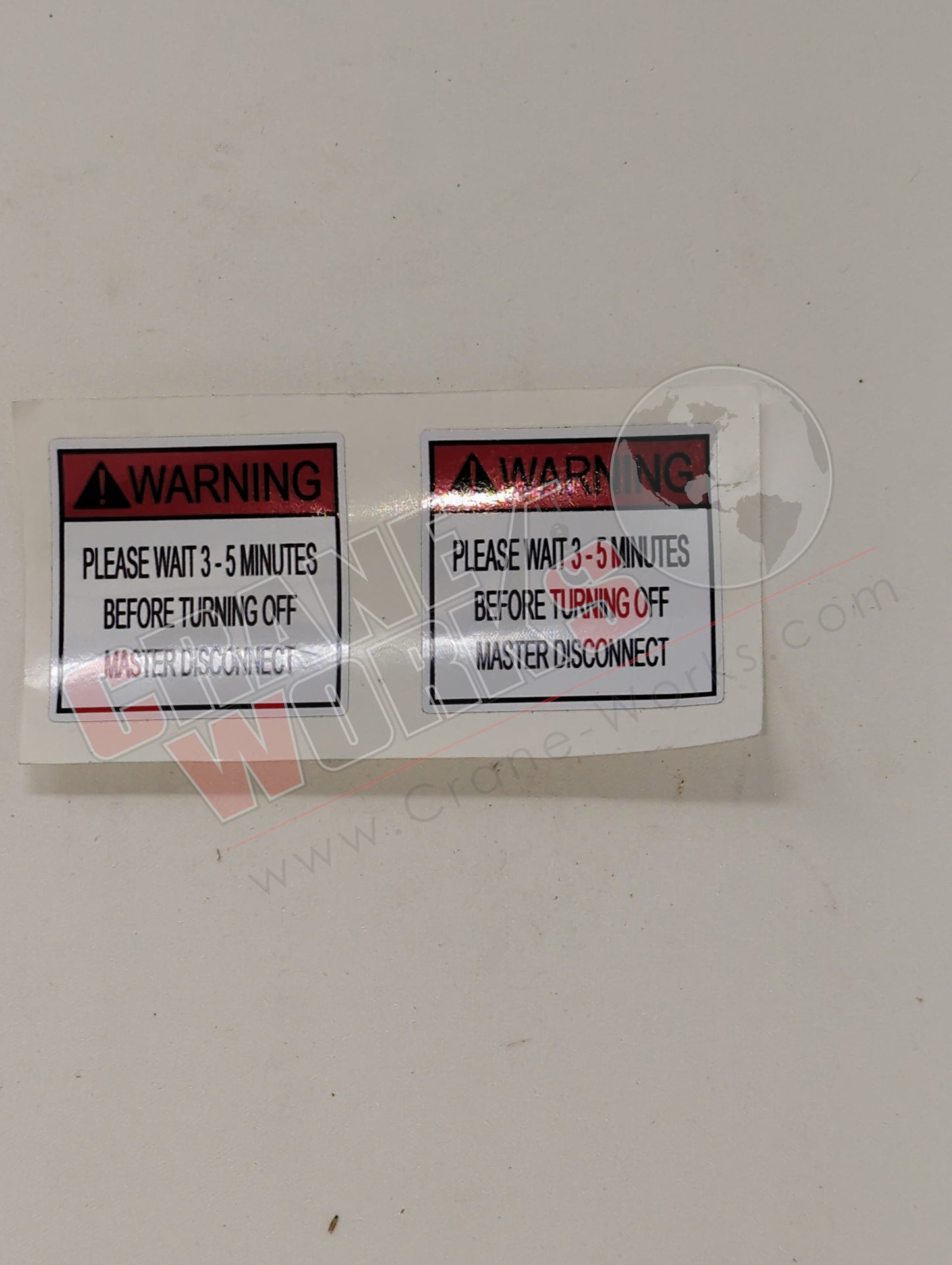 DCL-1007 | New Master Disconnect Warning