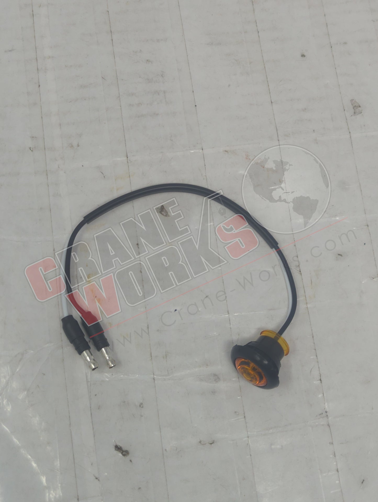 33075Y | New Led 3/4" Led W/ Grmt Amber