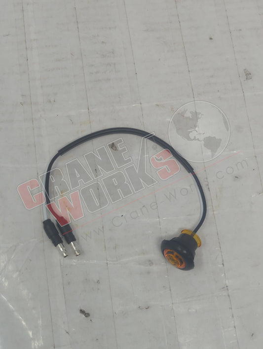 33075Y | New Led 3/4" Led W/ Grmt Amber