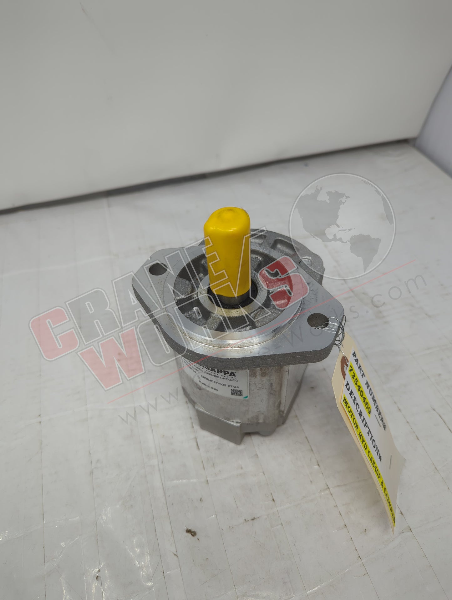73540469 | New Motor Hyd Cas40P & Cas40Paw