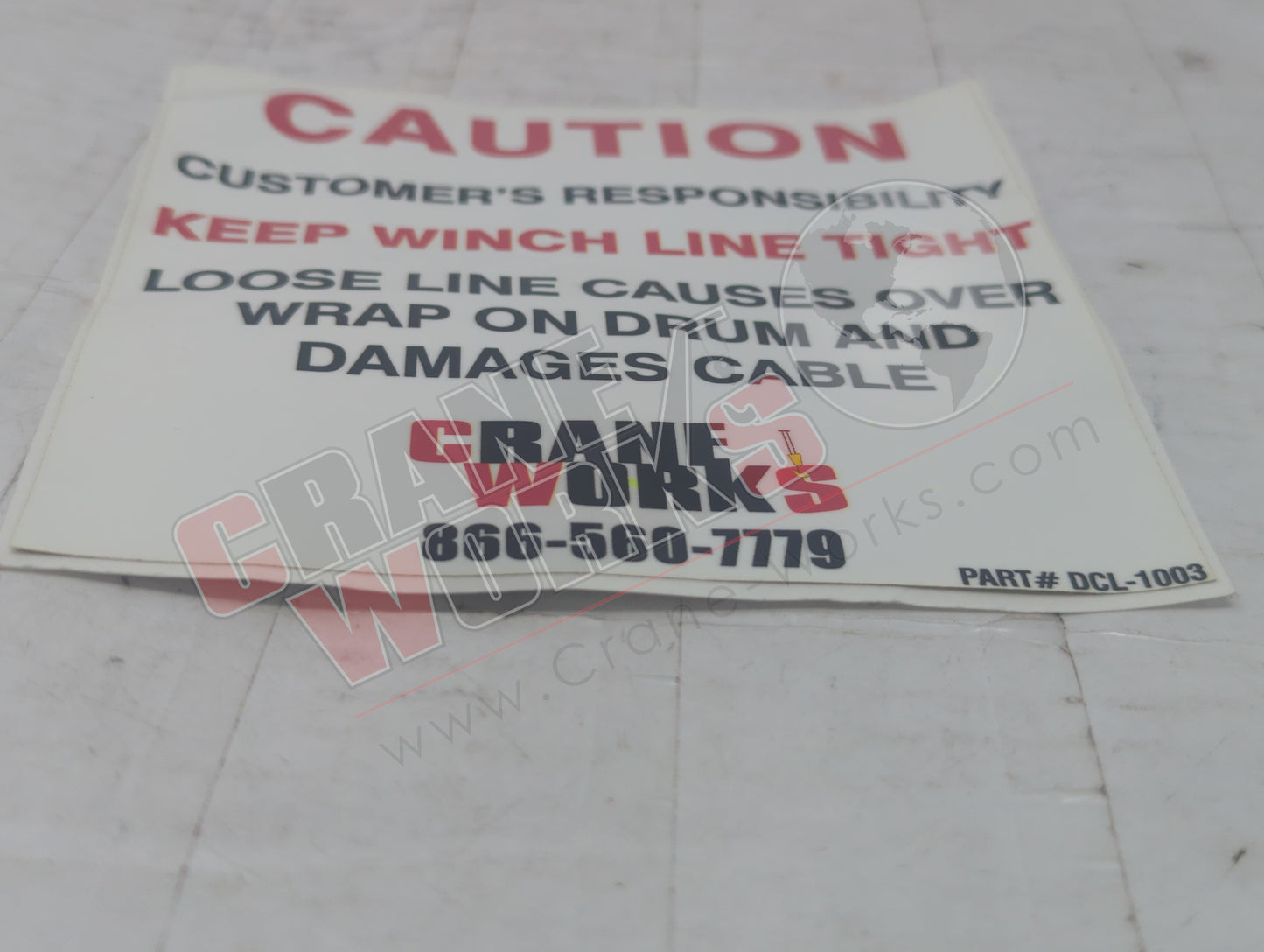 DCL-1003 | New Winch Line