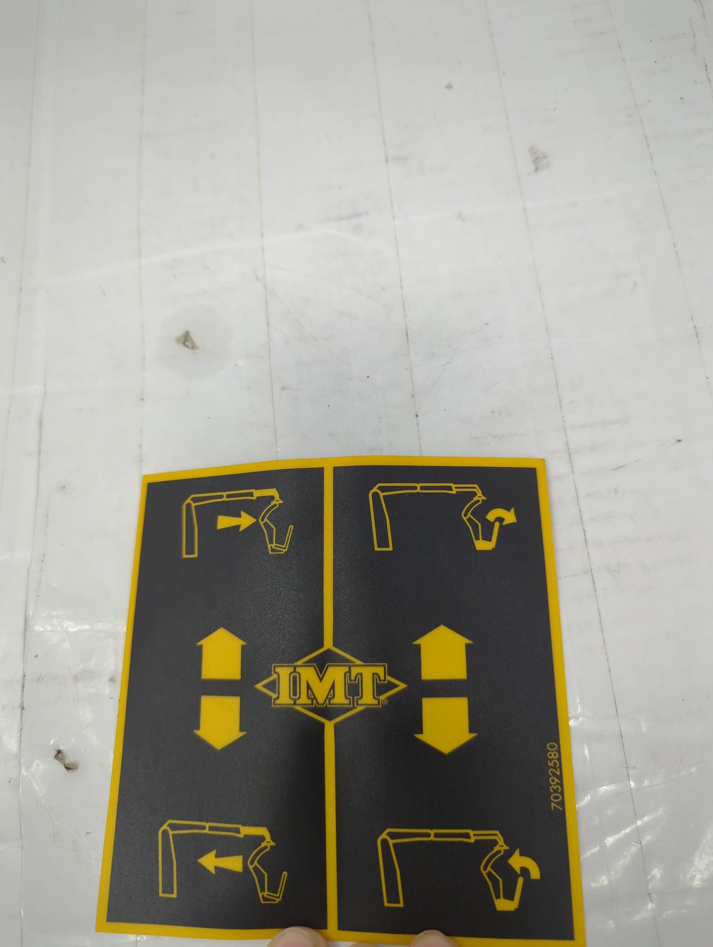 70392580 | New Decal-Control 13034 Pedal