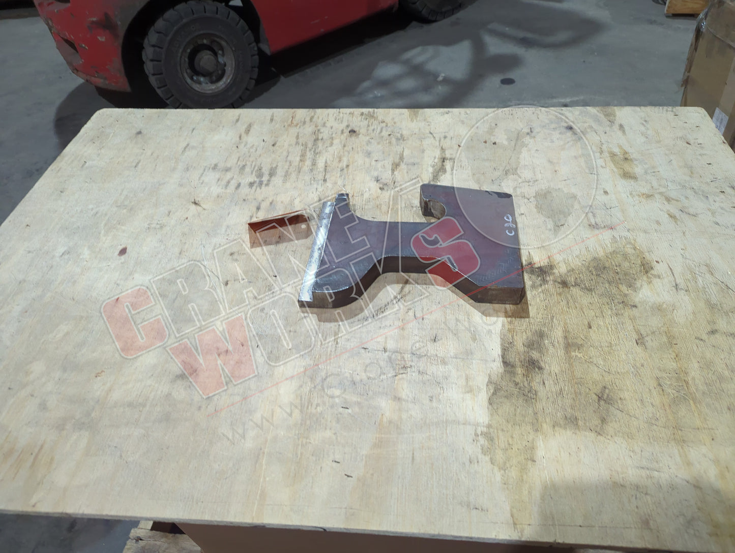 P10.1036B | New Hook Weldment. Pb50