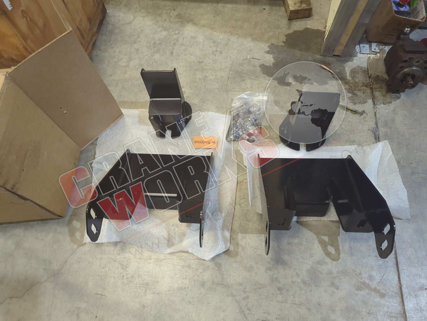 8A000412 | New Kit - Frame Bracket 4" Spacer