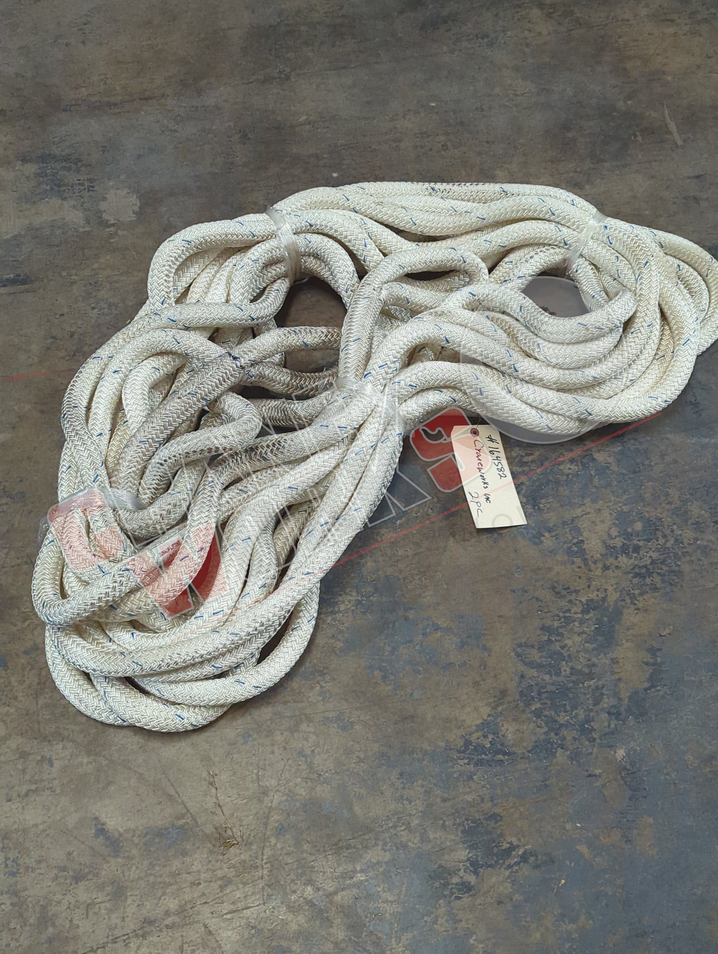 Syneco Rope 164582 | New 120' Syn Braided Rope – CraneWorks