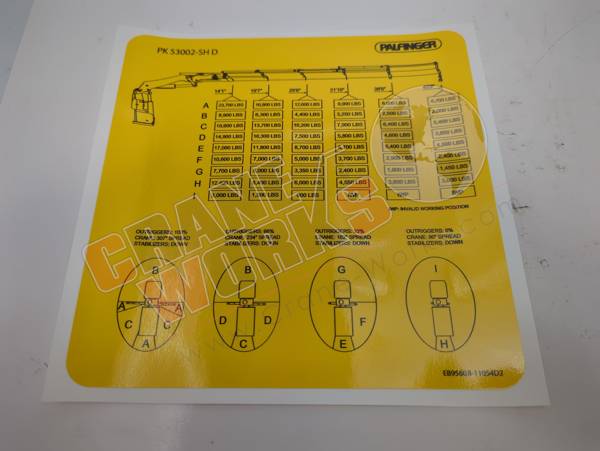 Picture of EB9560JI-11054D2, a  New Pk53002Shd Stability Chart.