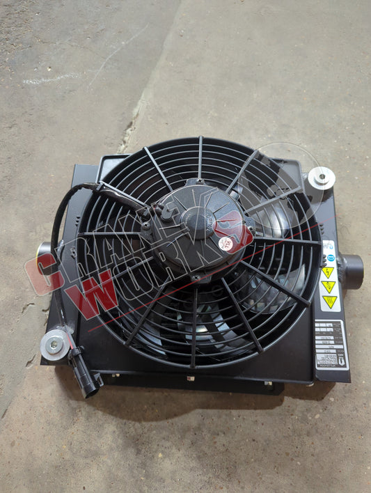 G2560381 | New Hydraulic Oil Cooler W/Fan #16