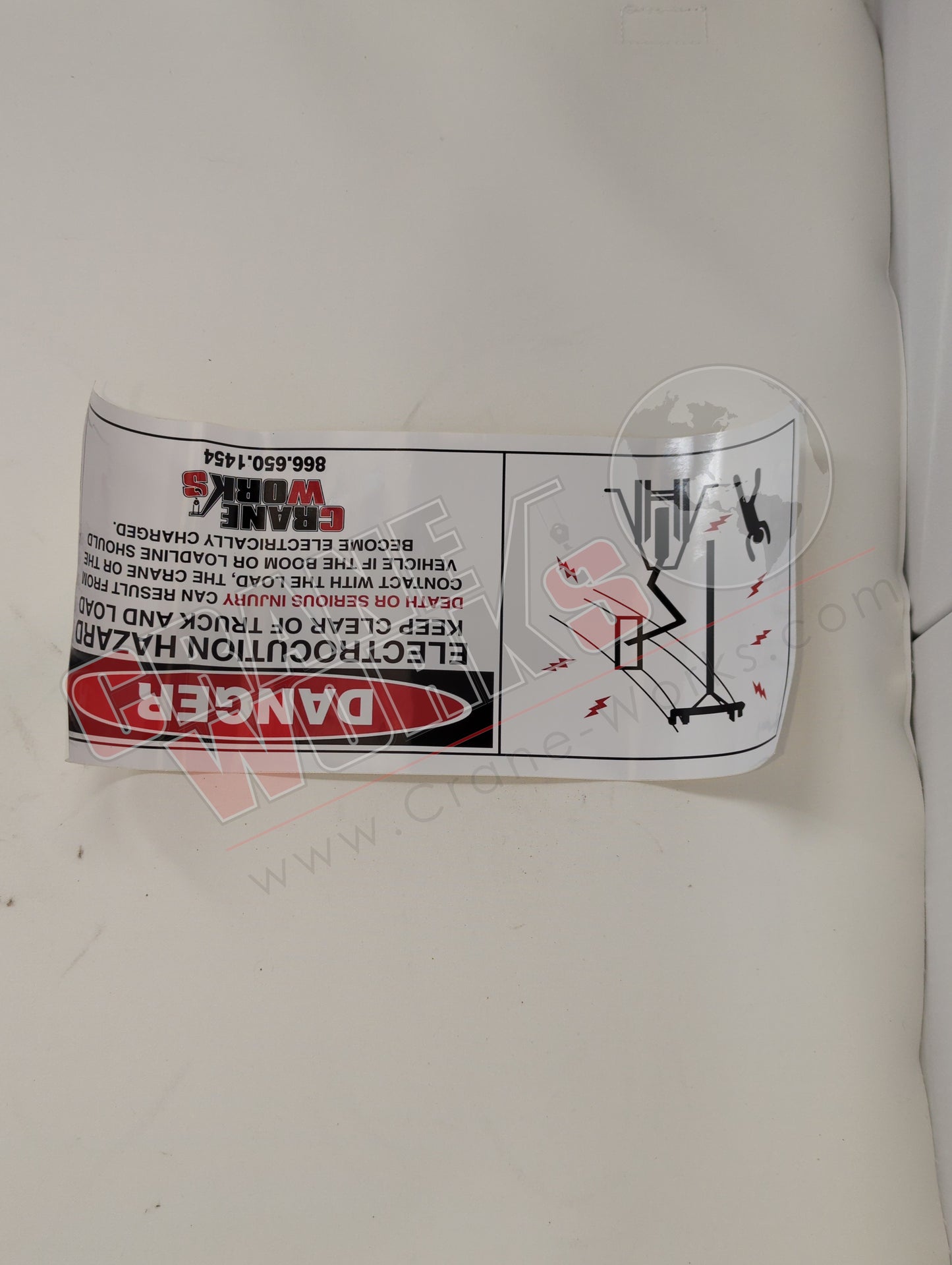 651-00184 | New Electrocution Hazard 9 X 3