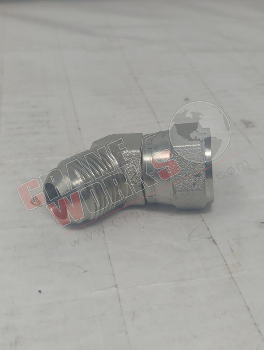 10605 | New 3/4" Mjic X 3/4" Fjic 45 Adaptor Ftng (6502-12-12)