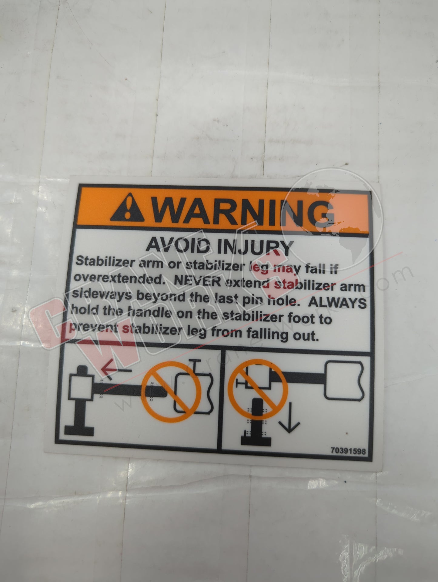 70391598 | New Warning Decal