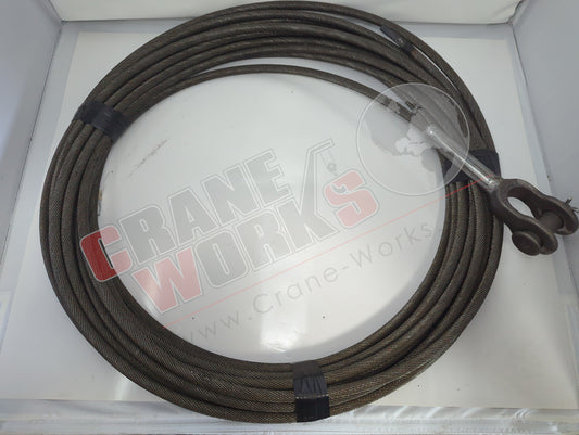 CG08 | New 12Mm X100Ft 35X7 Non Rotating Galv Wir/Rop Swage S