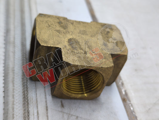 2203P-12 | New Brass Tee