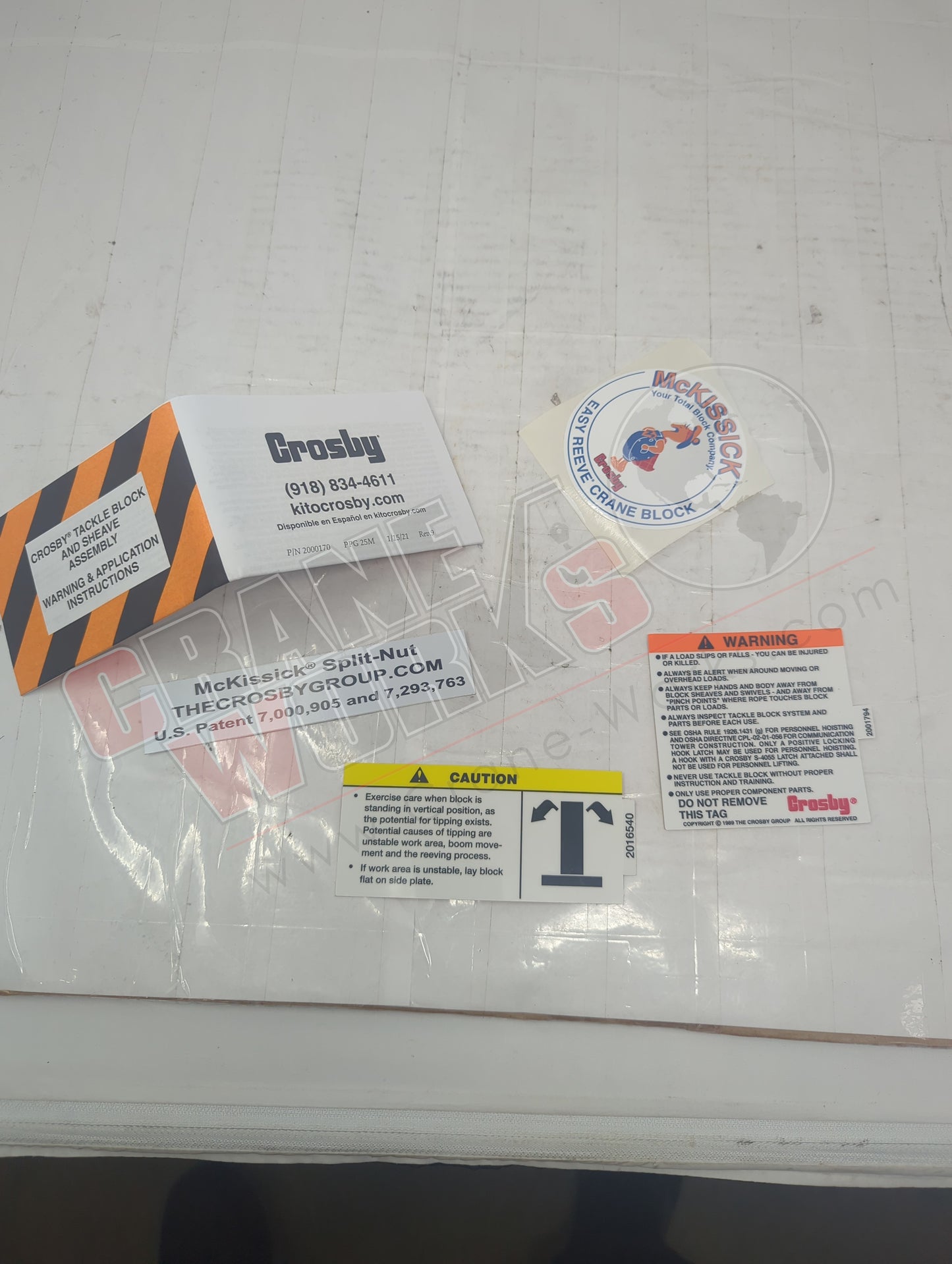 2017491 | New Decal Warn/Maint Kit Large Ez