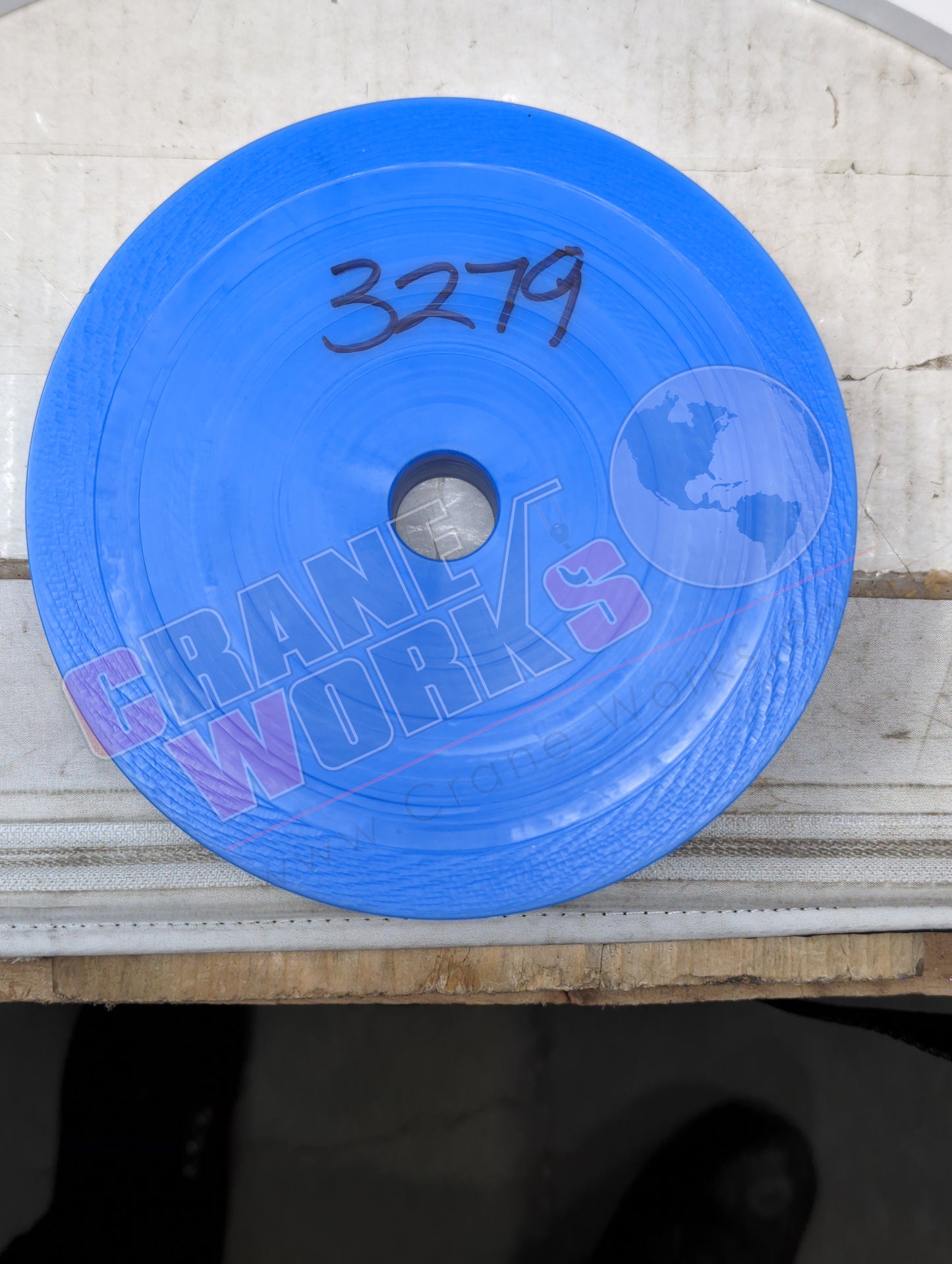 3279 | New Sheave Pulley , Blue Nylon