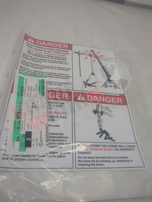 875908 | New Decal Danger Group