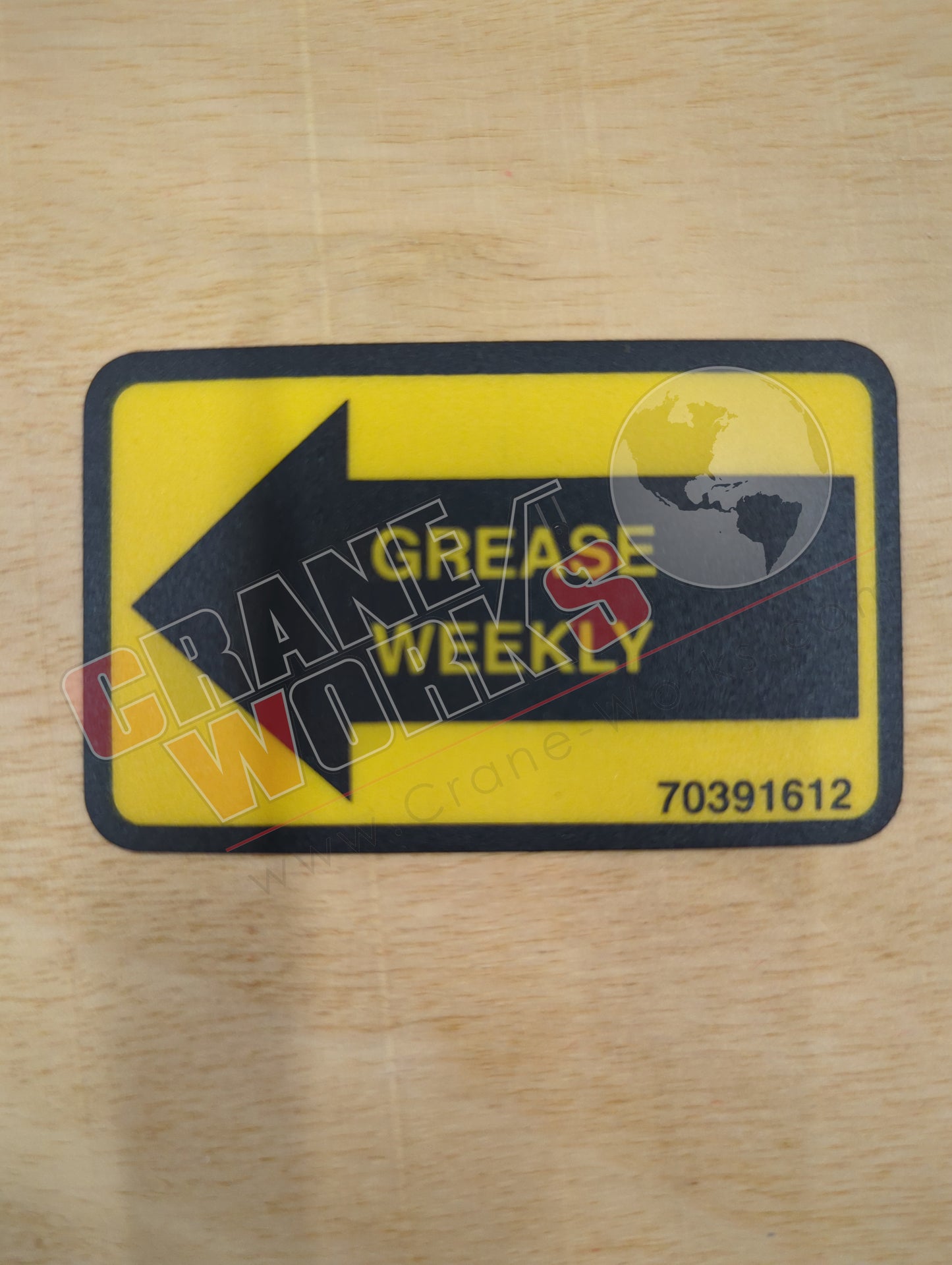 70391612 | New Decal - Grease Weekly (Left)
